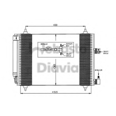 82D0225592A WEBASTO Конденсатор, кондиционер