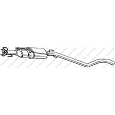 097-210 BOSAL Сажевый / частичный фильтр, система выхлопа ОГ