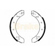 SH2070 BRAKE ENGINEERING Комплект тормозных колодок