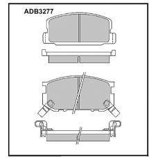 ADB3277 Allied Nippon Тормозные колодки