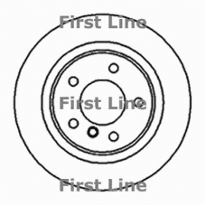 FBD1164 FIRST LINE Тормозной диск