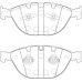 FD7240A NECTO Комплект тормозных колодок, дисковый тормоз