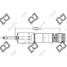 DS1089GT DJ PARTS Амортизатор