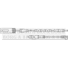 BWL3057 BORG & BECK Сигнализатор, износ тормозных колодок