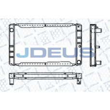 RA0310240 JDEUS Радиатор, охлаждение двигателя