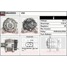 DRA0555 DELCO REMY Генератор