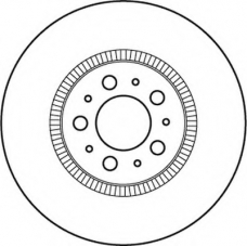 562173BC BENDIX Тормозной диск