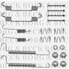 BBK6133 BORG & BECK Комплектующие, колодки дискового тормоза