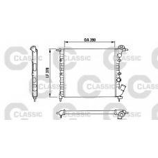 316655 VALEO Радиатор, охлаждение двигателя
