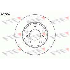 BS7368 FTE Тормозной диск