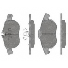 SP 431 SCT Комплект тормозных колодок, дисковый тормоз