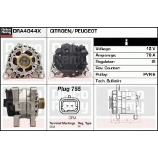 DRA4044X DELCO REMY Генератор