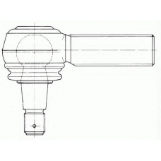 11389 01 LEMFORDER Угловой шарнир, продольная рулевая тяга