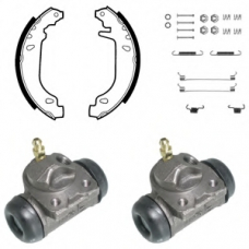 KP766 DELPHI Комплект тормозных колодок