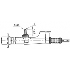 00-35007-SX STELLOX Рулевой механизм