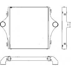 2206773 BEHR Intercooler