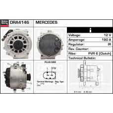 DRA4146 DELCO REMY Генератор