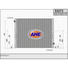 53273 AHE Конденсатор, кондиционер