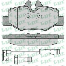 05P1246 LPR Комплект тормозных колодок, дисковый тормоз