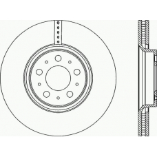 BDR1976.20 OPEN PARTS Тормозной диск