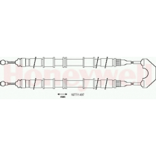 433158B BENDIX Трос, стояночная тормозная система