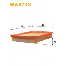 WA6713 WIX Воздушный фильтр