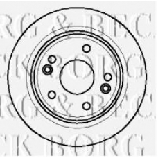 BBD4271 BORG & BECK Тормозной диск