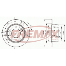 BD-2062 FREMAX Тормозной диск