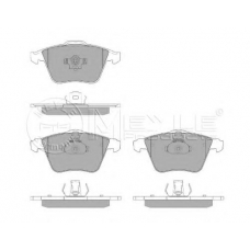 025 239 1218 MEYLE Комплект тормозных колодок, дисковый тормоз
