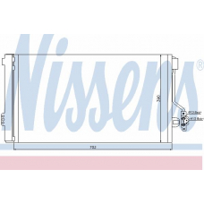 94674 NISSENS Конденсатор, кондиционер