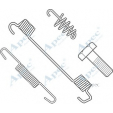 KIT619 APEC Комплектующие, тормозная колодка