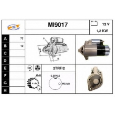 MI9017 SNRA Стартер