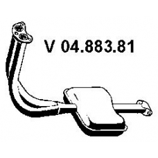 04.883.81 EBERSPACHER Предглушитель выхлопных газов