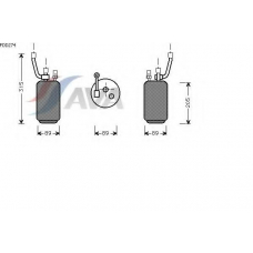FDD274 AVA Осушитель, кондиционер