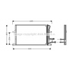 FDA5227 AVA Конденсатор, кондиционер