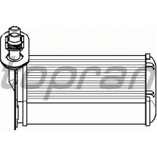 109 304 TOPRAN Теплообменник, отопление салона