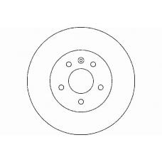 MDC1542 MINTEX Тормозной диск