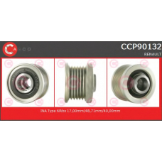 CCP90132 CASCO Ременный шкив, генератор
