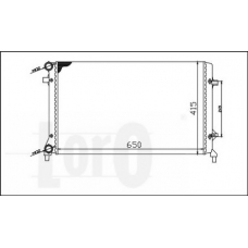 053-017-0018 LORO Радиатор, охлаждение двигателя