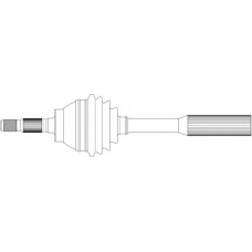 CI3007 General Ricambi Приводной вал
