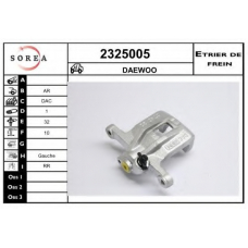 2325005 EAI Тормозной суппорт