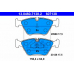 13.0460-7138.2 ATE Комплект тормозных колодок, дисковый тормоз