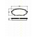 8110 50018 TRISCAN Комплект тормозных колодок, дисковый тормоз