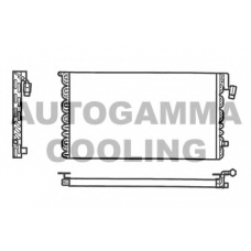 101593 AUTOGAMMA Конденсатор, кондиционер