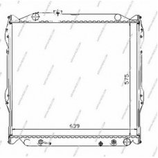 T156A121 NPS Радиатор, охлаждение двигателя