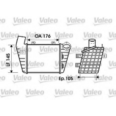 817628 VALEO Интеркулер