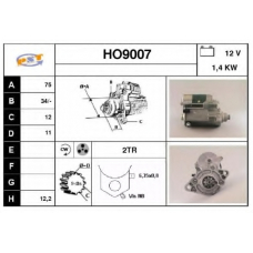 HO9007 SNRA Стартер