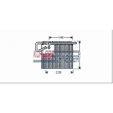 8702931 KUHLER SCHNEIDER Испаритель, кондиционер