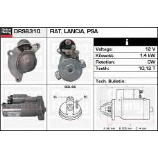 DRS8310 DELCO REMY Стартер