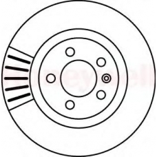 562080B BENDIX Тормозной диск